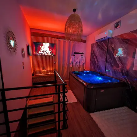 Apartament Loveroom Romantique Avec Et Secret - A Proximite Des Lacs - *